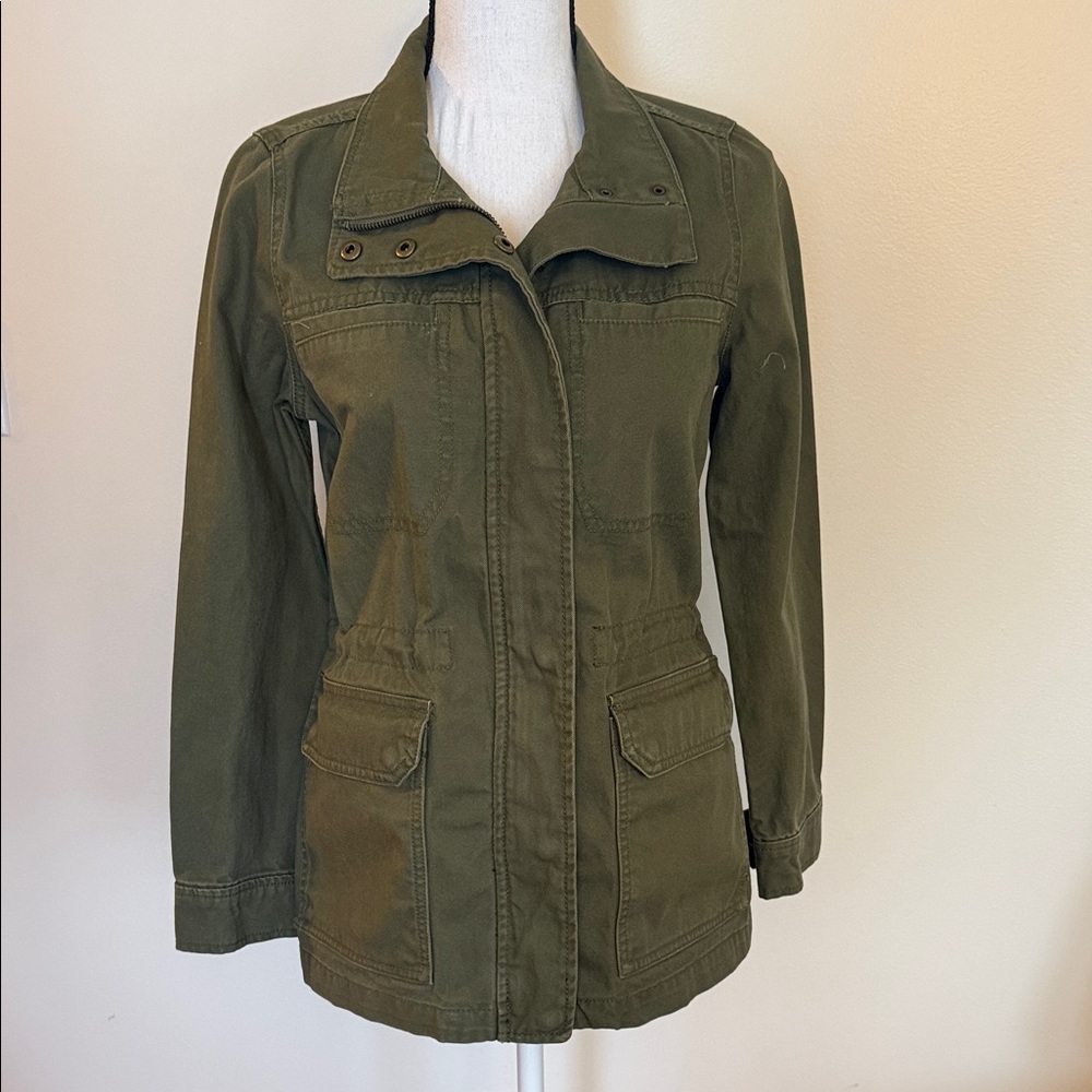 Madewell Khaki Utility Jacket
